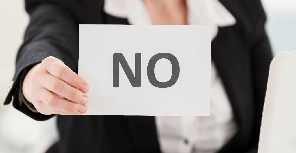 The Art of Saying No